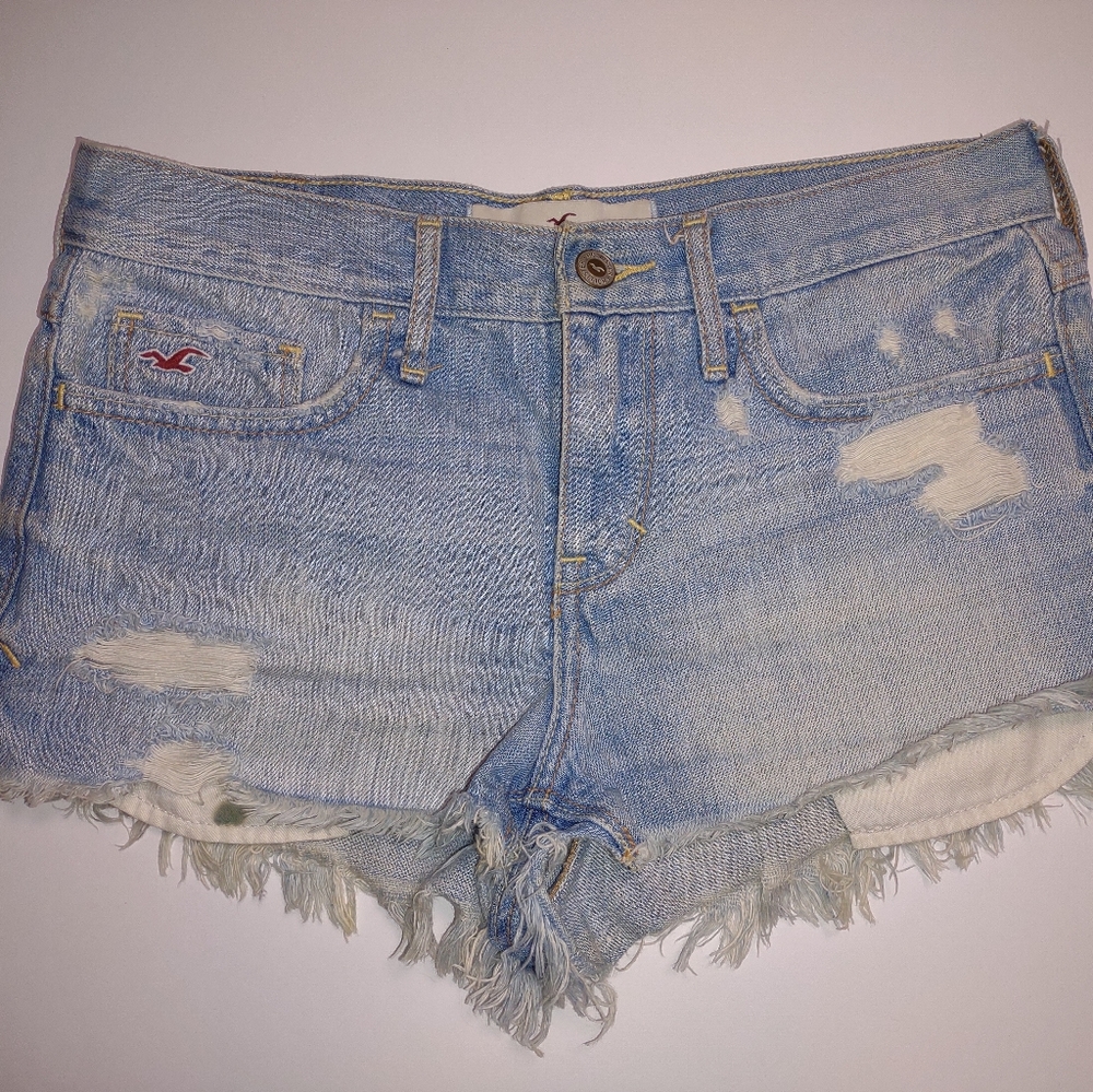Hollister jean shorts